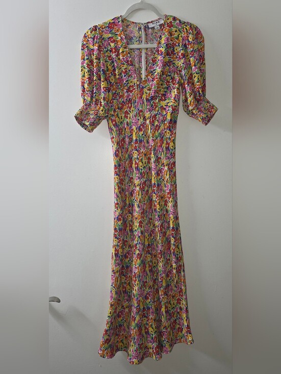 RIXO Dresses & Skirts - Limited Edition Rixo x Target Bright Floral V-neck Maxi Dress Size 4